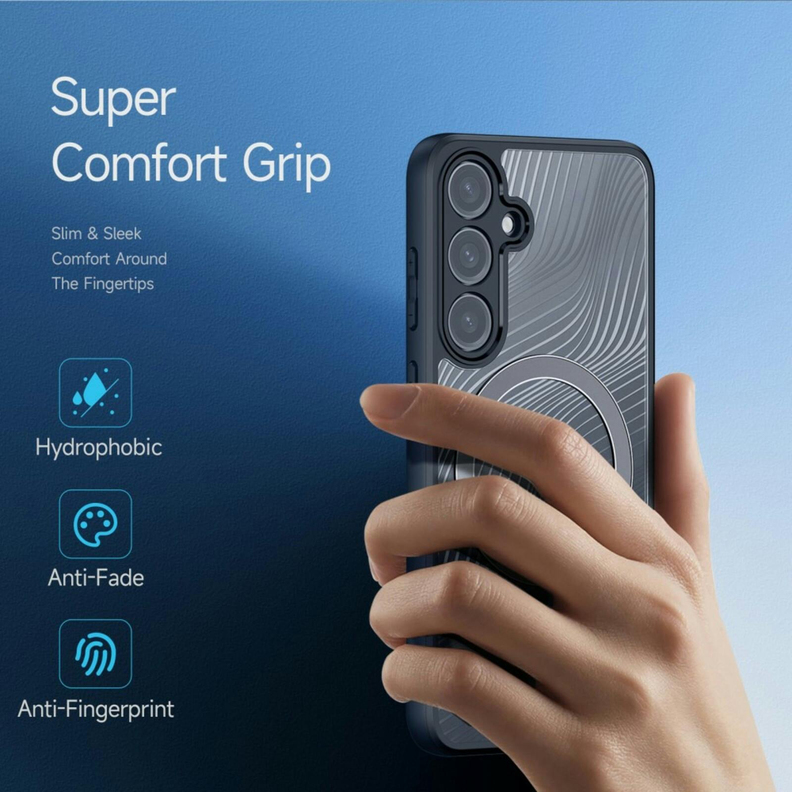 DUX DUCIS Samsung Galaxy S24 Plus Aimo Series MagSafe Eco Hoesje Zwart