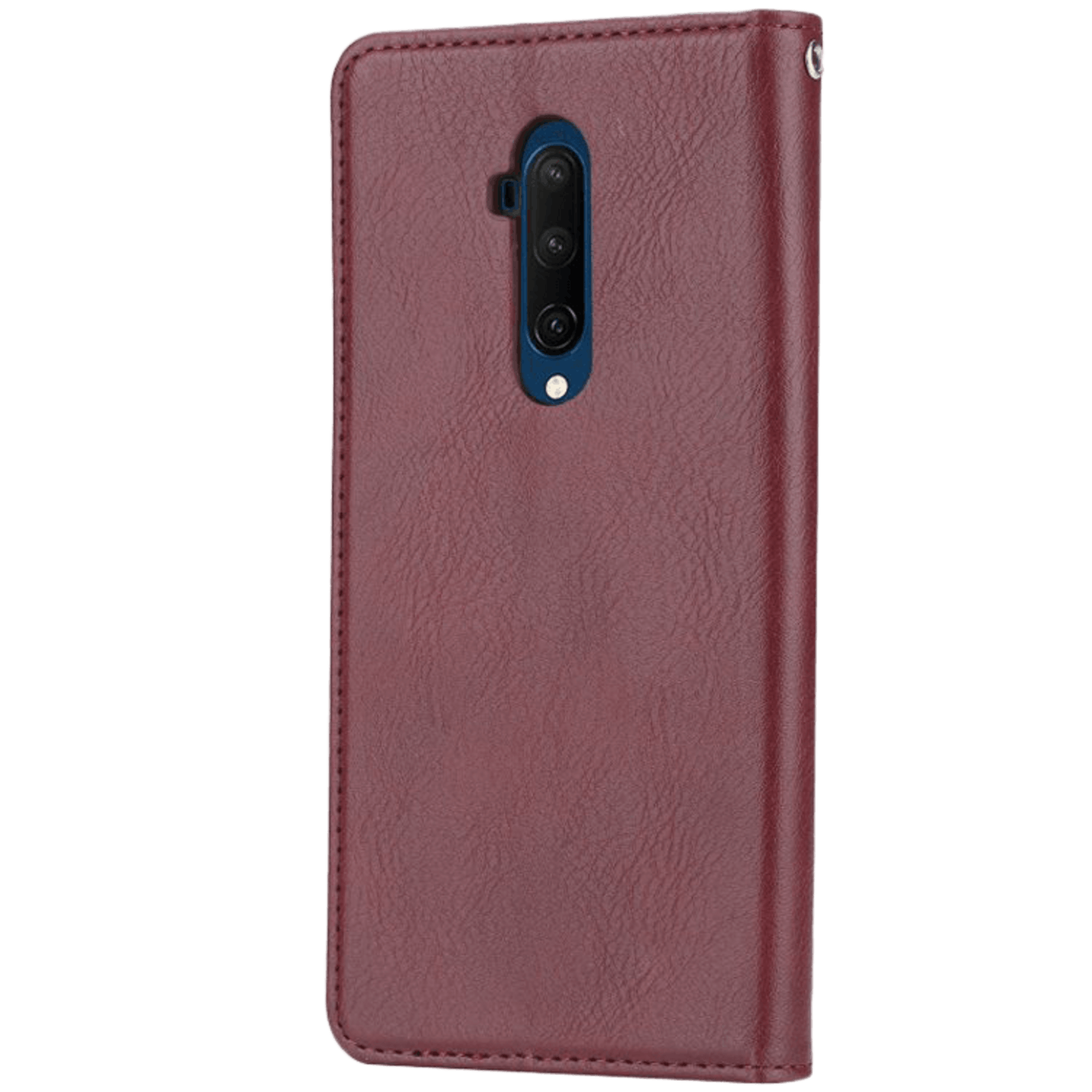 Comfycase OnePlus 7T Pro Bookcase Hoesje Magneetsluiting Rood
