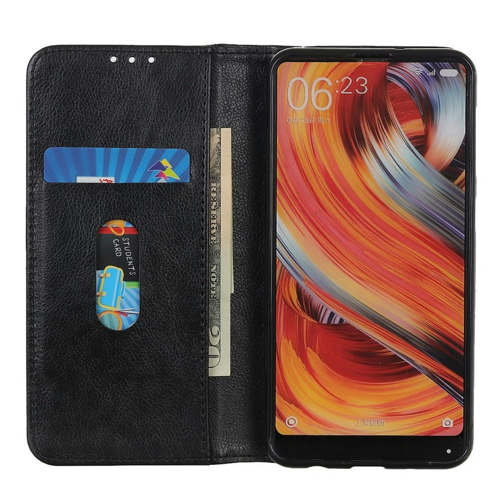 Comfycase Redmi 13C Leren Portemonnee Hoesje Zwart
