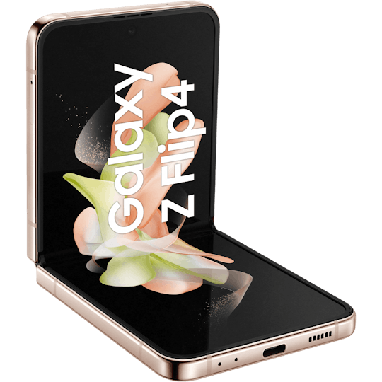 Samsung Galaxy Z Flip4 5G Pink Gold - Zijkant