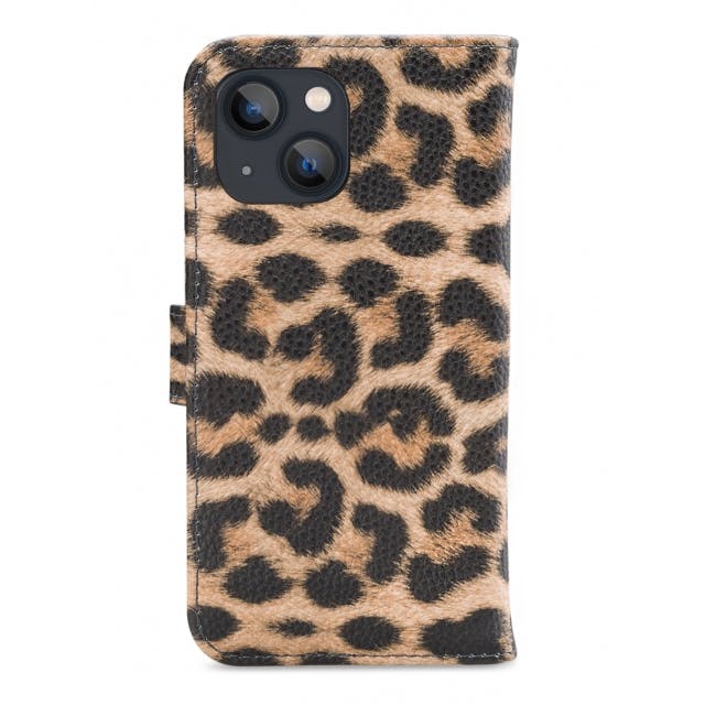 My Style iPhone 13 Pro Max Portemonnee Hoesje Luipaardprint