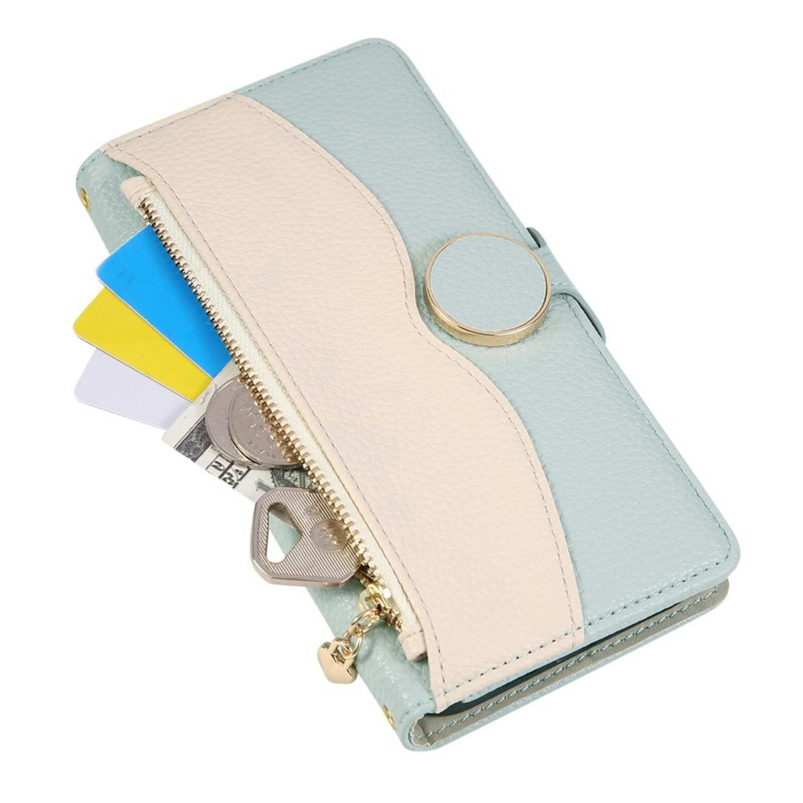 TwoTone Samsung Galaxy S26 Ultra Zipper Boek Hoesje Groen