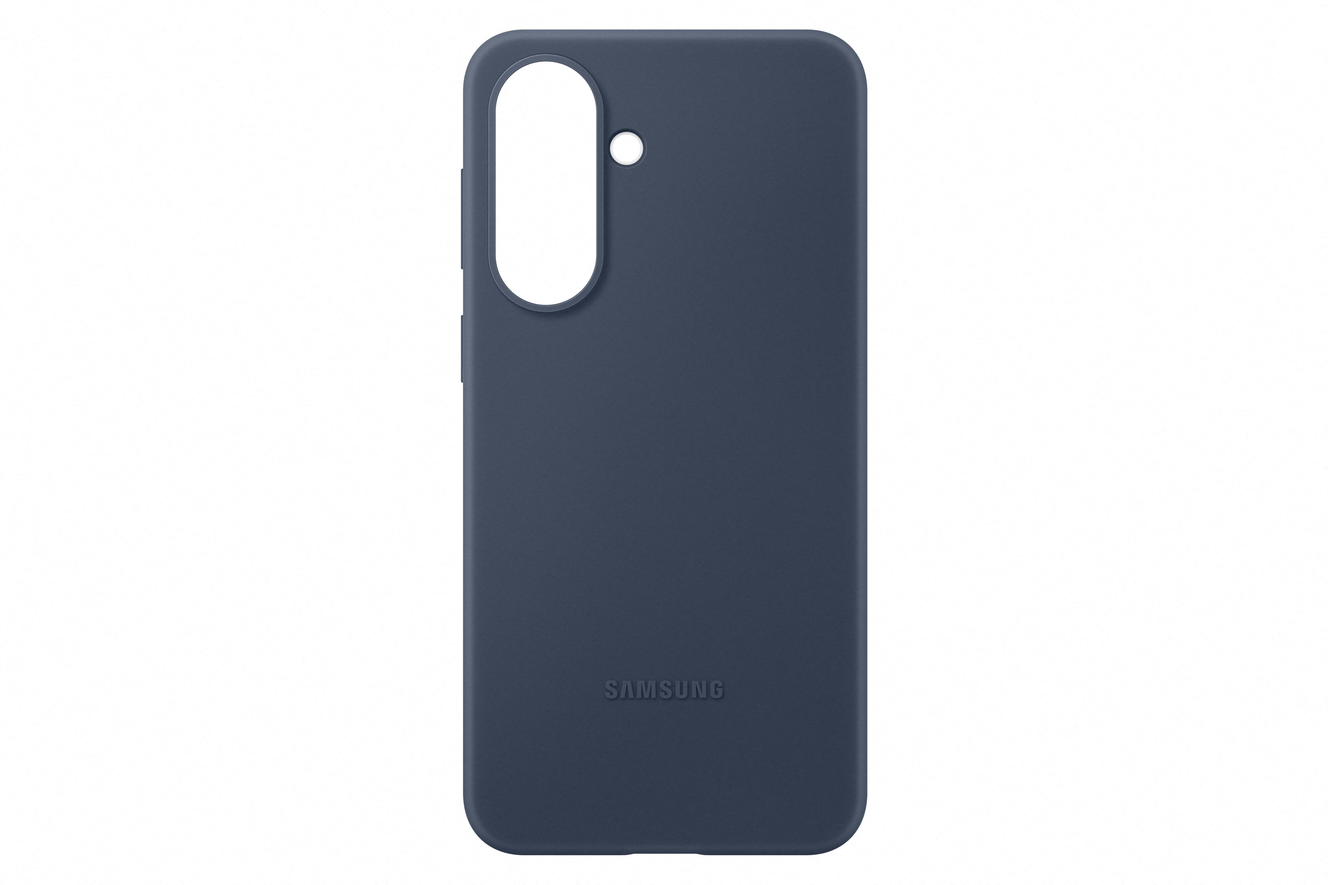 Samsung Galaxy A57 Siliconen Hoesje Donkerblauw