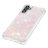 Mocaa Samsung Galaxy A54 Valbestendig Glitter Hoesje Roze