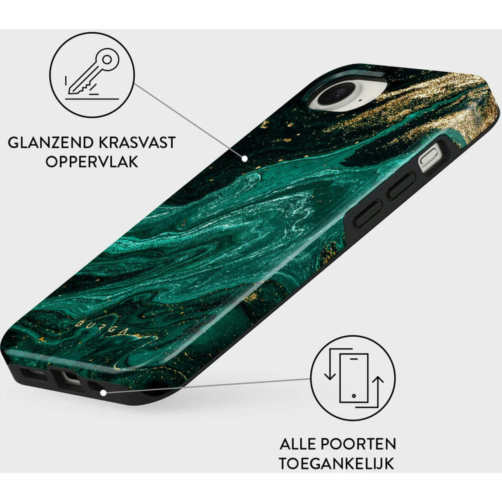 Burga iPhone 16e Hoesje Emerald Pool