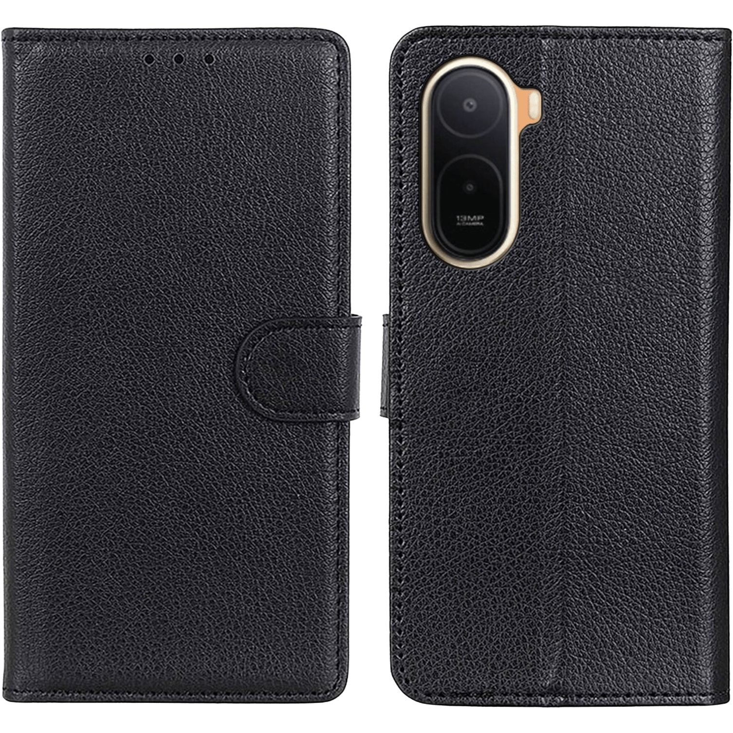 Comfycase Xiaomi Redmi A7 Pro Bookcase Hoesje Zwart