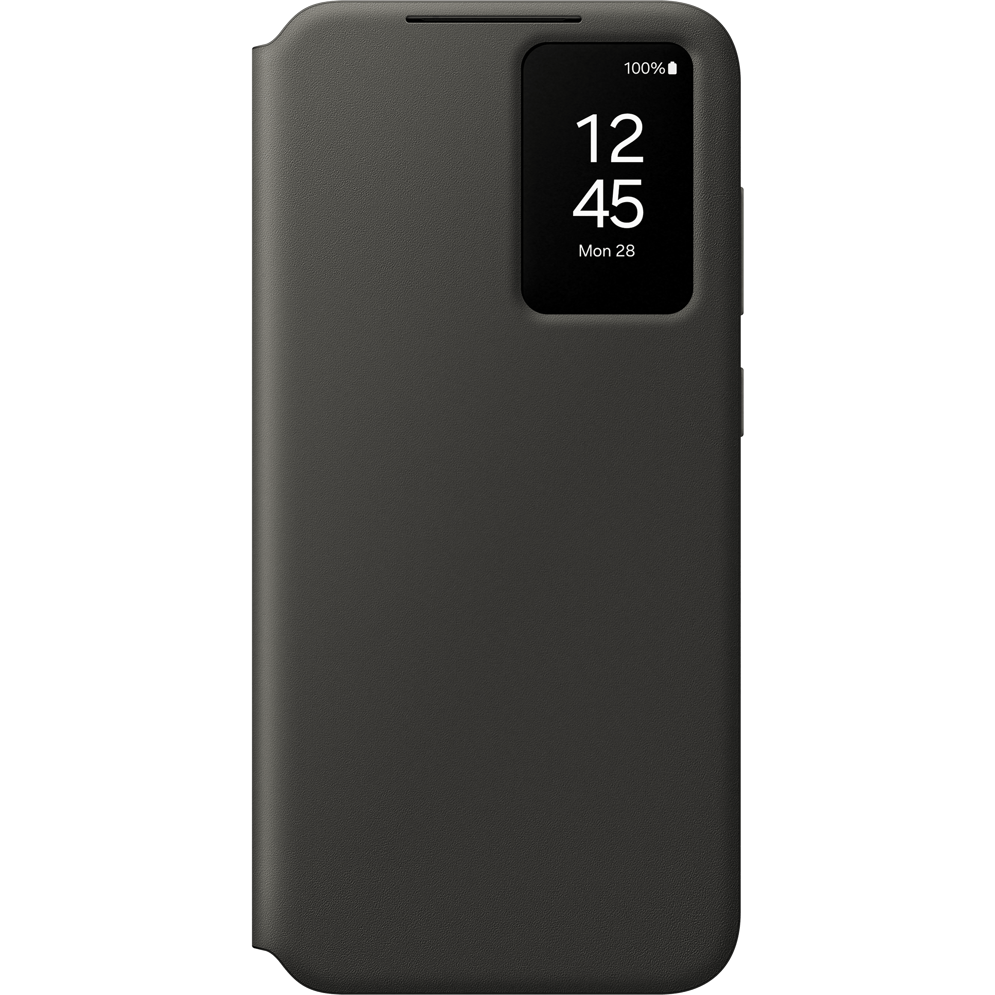 Samsung Galaxy S24 FE Smart View Wallet Hoesje Zwart