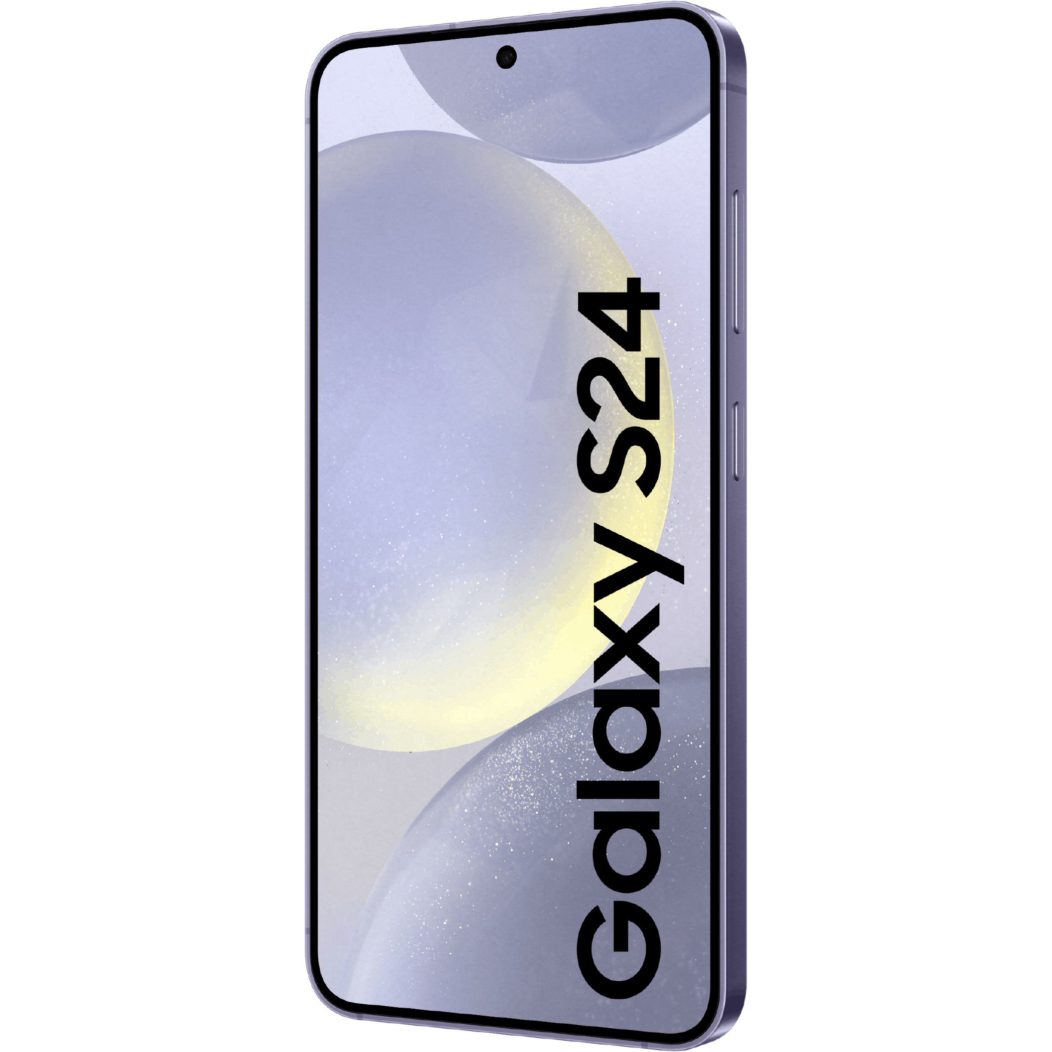 Samsung Galaxy S24 Cobalt Violet - Aanzicht vanaf rechts