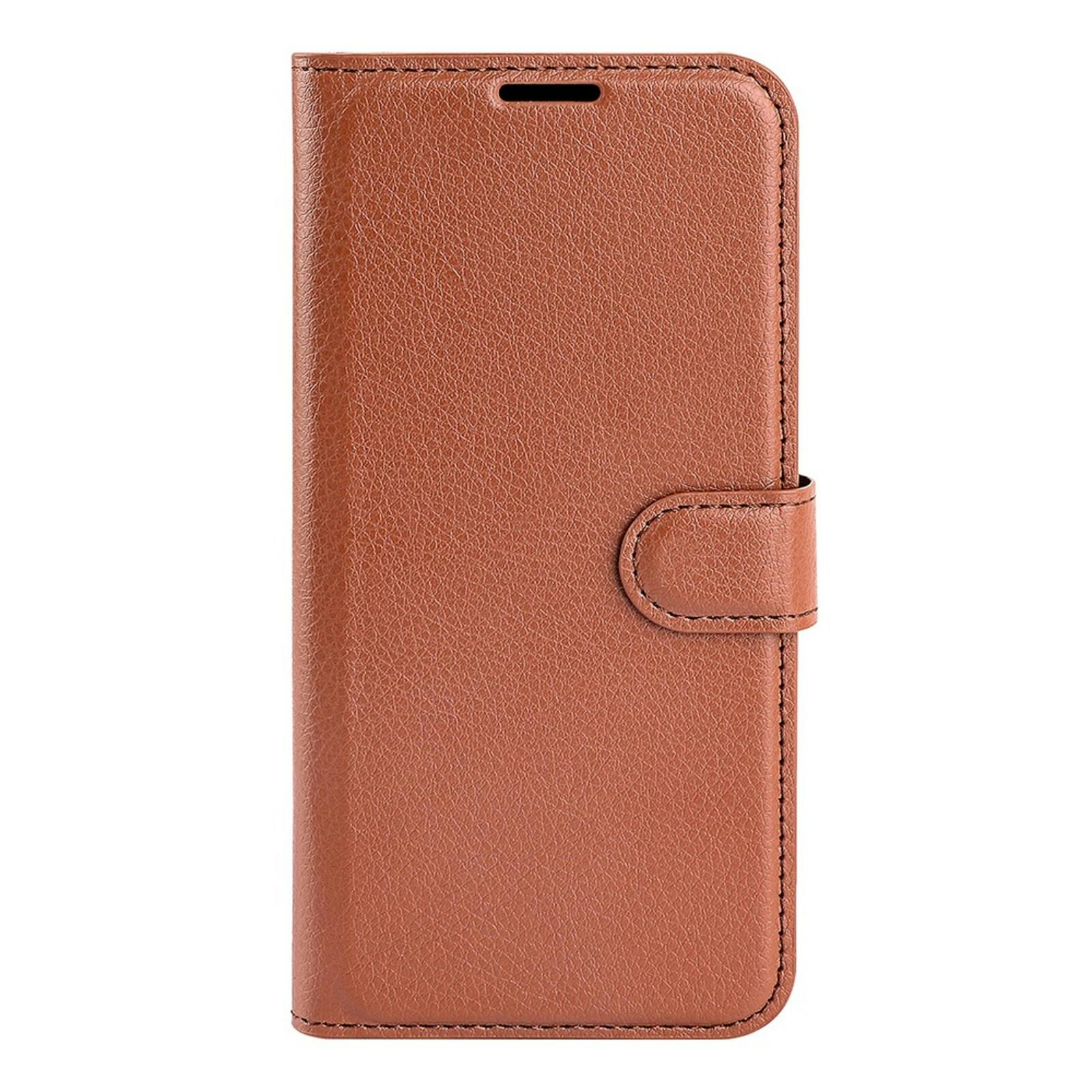 CaseBody POCO M7 Pro 5G Bookcase Hoesje Bruin