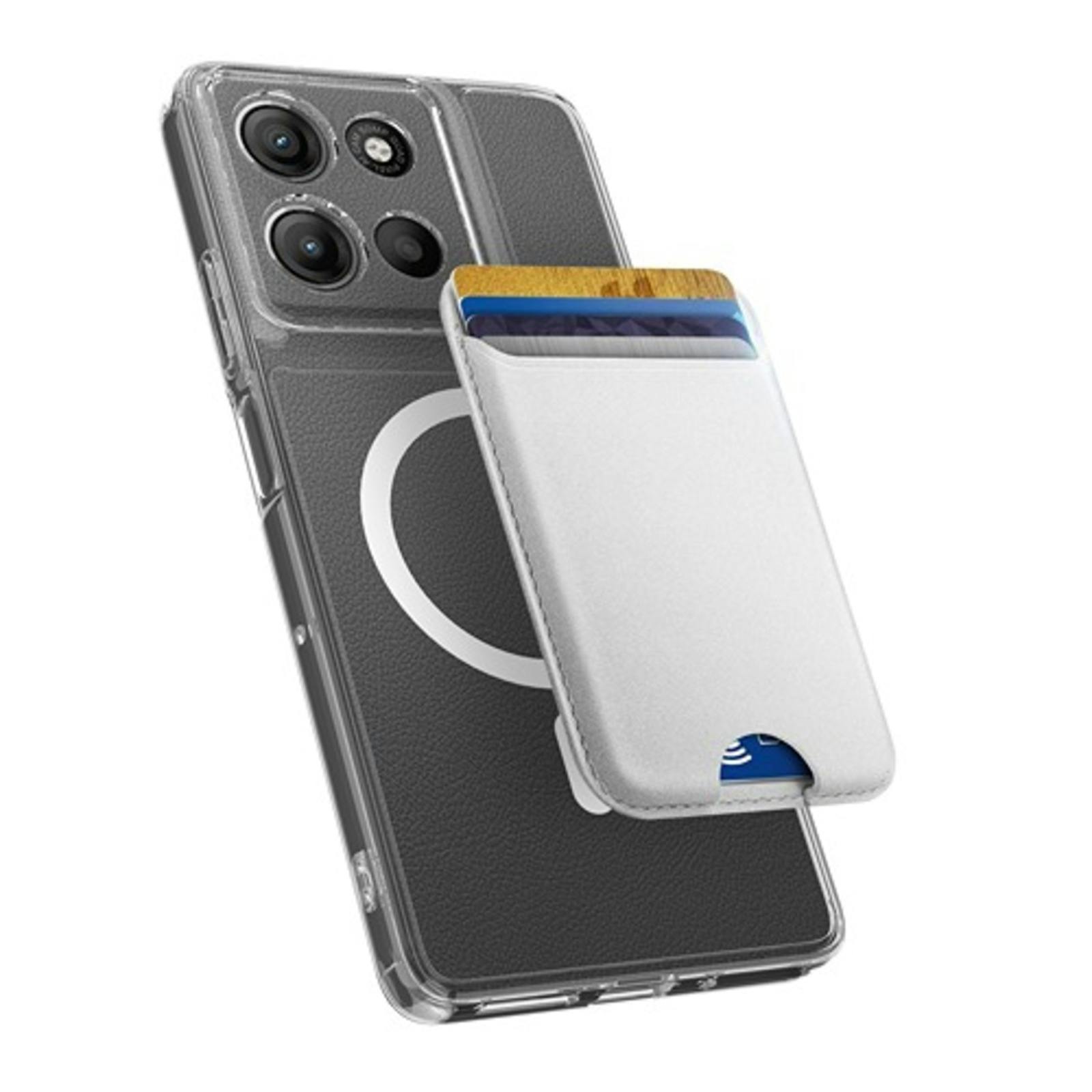 CaseBody Motorola G15 (Power) MagSafe Hoesje Transparant