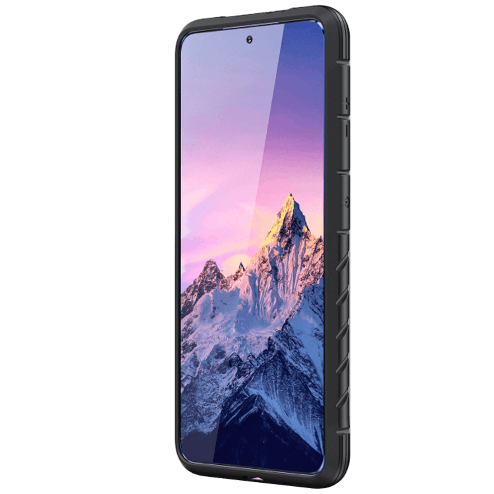 iPaky Samsung Galaxy S21 Plus Thunder Series Stevig Aluminium Hoesje Zwart