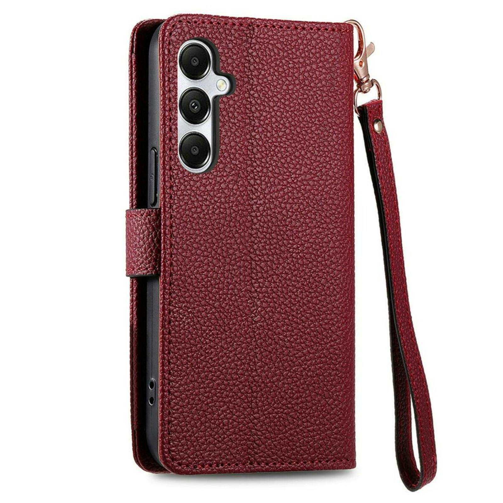 Mocaa Samsung A55 Love Heart Wallet Hoesje Rood