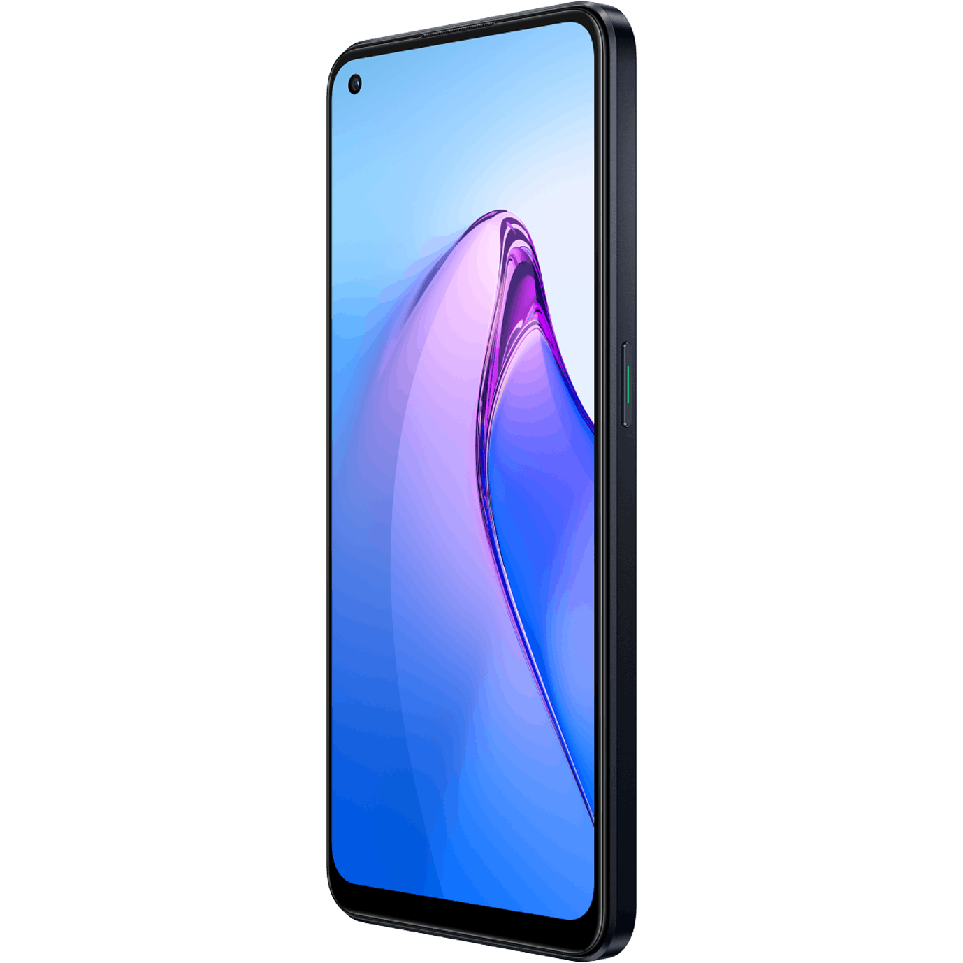 OPPO Reno8 5G Shimmer Black - Aanzicht vanaf rechts