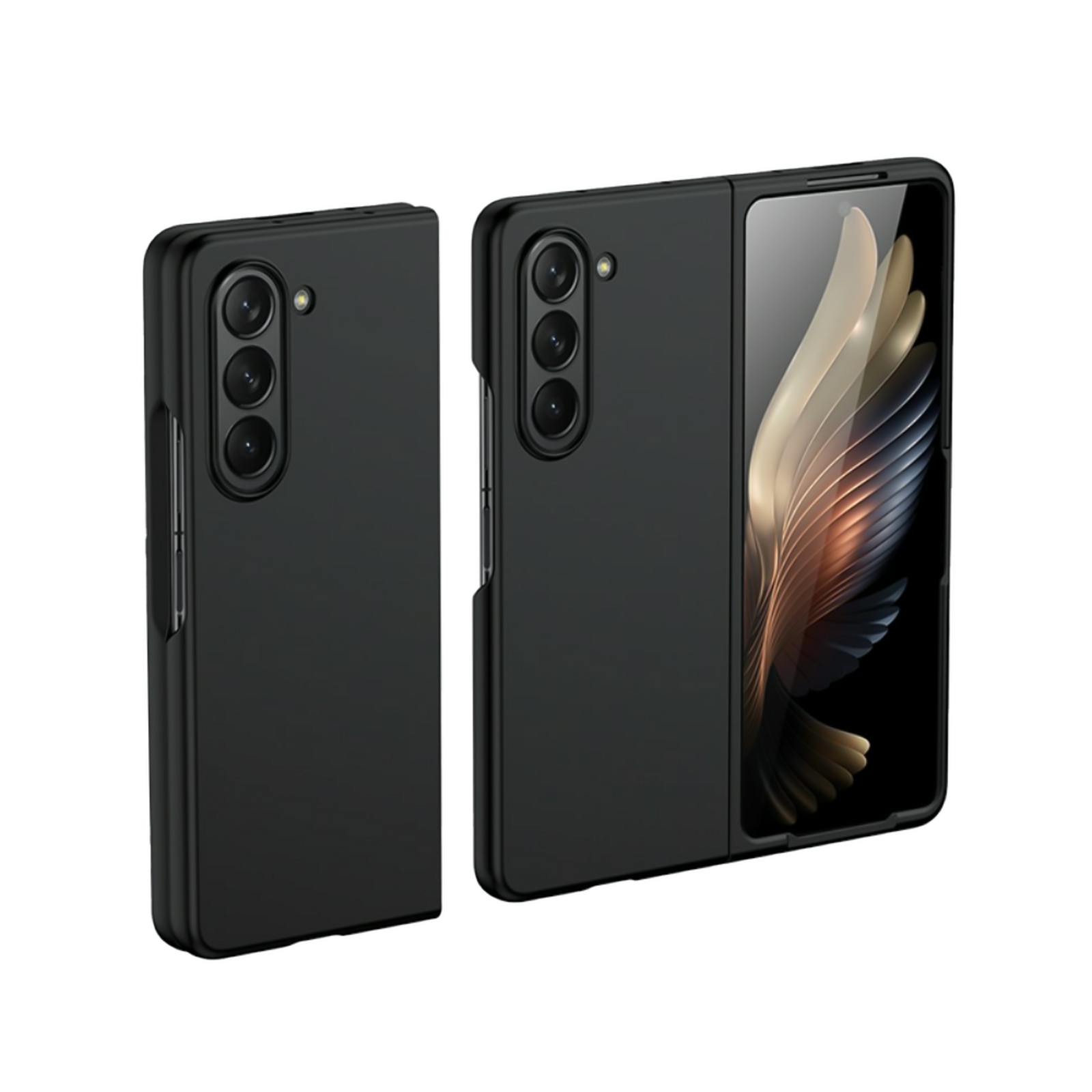 Just in Case Galaxy Z Fold5 Hard Hoesje Zwart