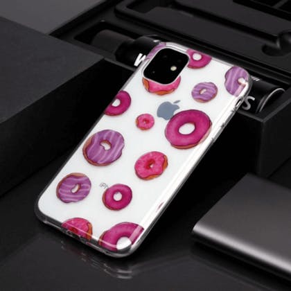 Mocaa iPhone 11 Telefoonhoesje Donuts Meerkleurig