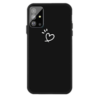 Mocaa Samsung Galaxy S20 Designz Love Heart Case Zwart
