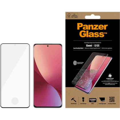 PanzerGlass Xiaomi 12(X) Screenprotector Standaard