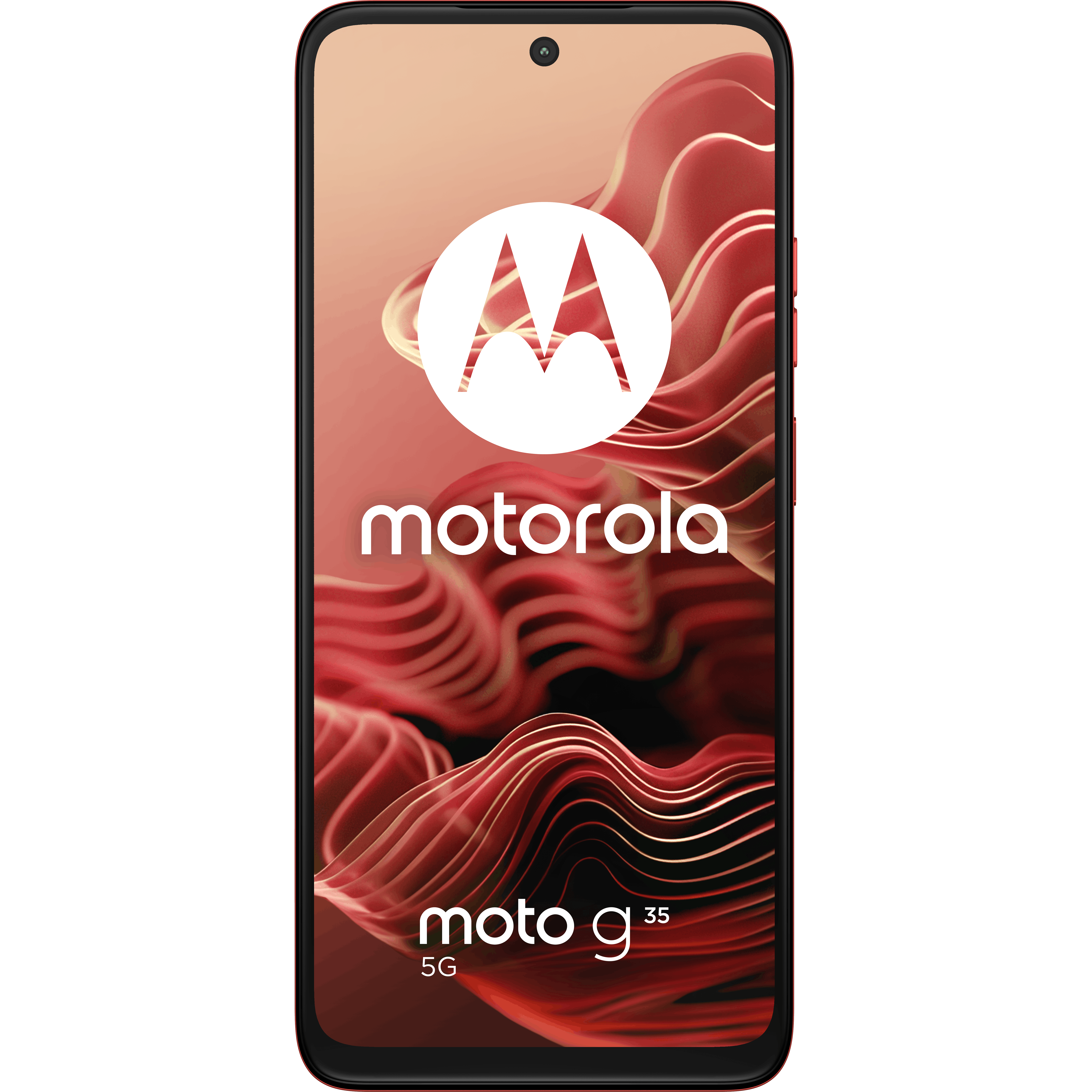 Motorola Moto G35 Guave Red - Voorkant