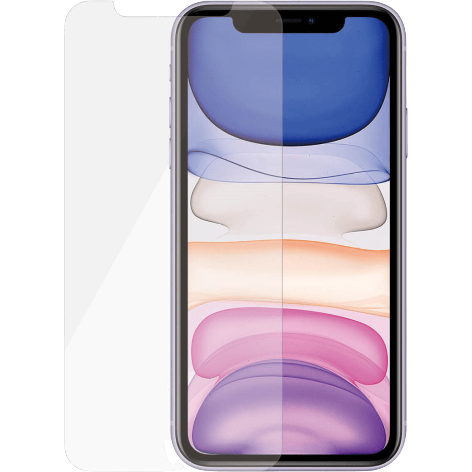 PanzerGlass iPhone XR/11 Screenprotector Standaard - Voorkant