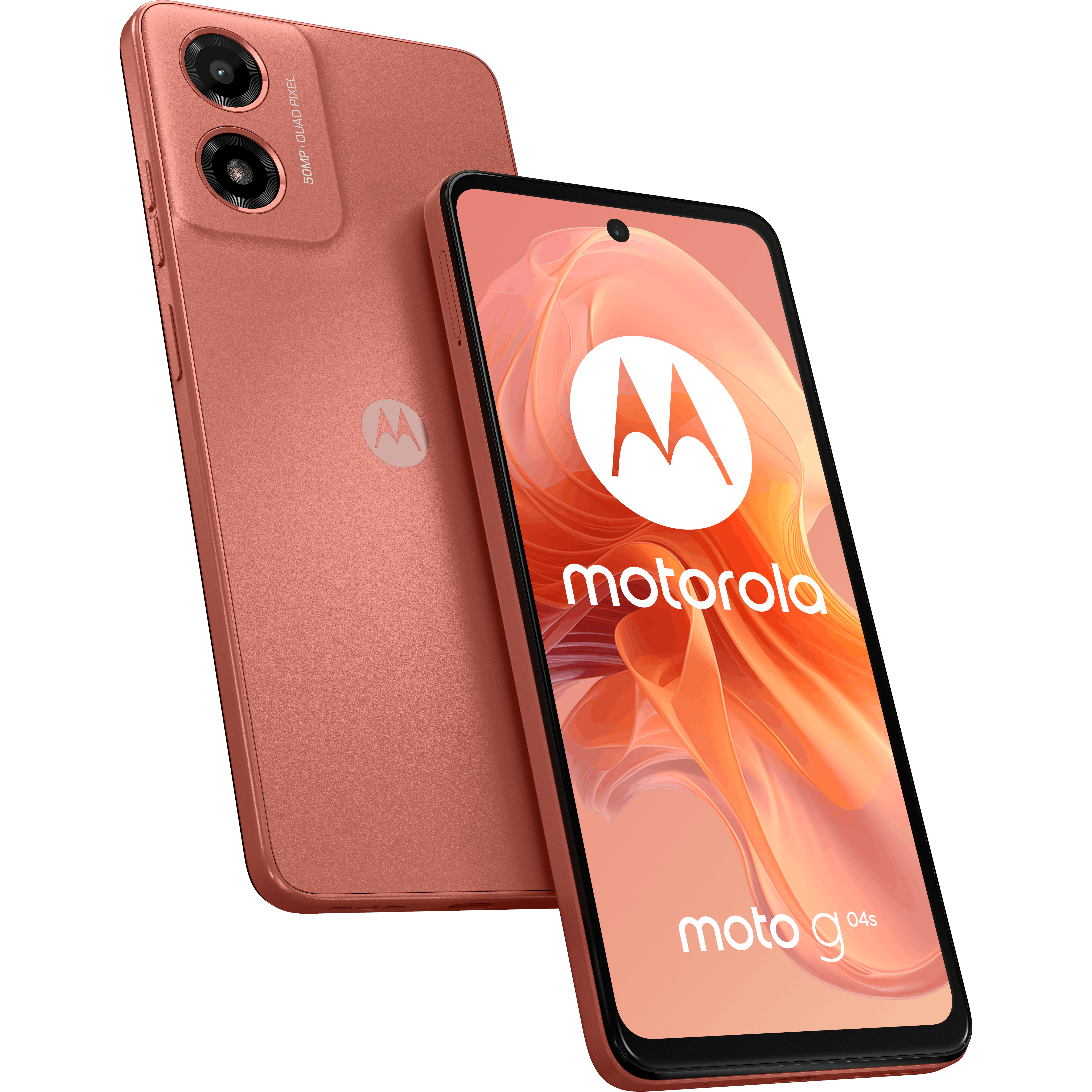 Motorola Moto G04s oranje