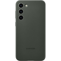 Samsung Galaxy S23 Plus Siliconen Hoesje Groen - Voorkant