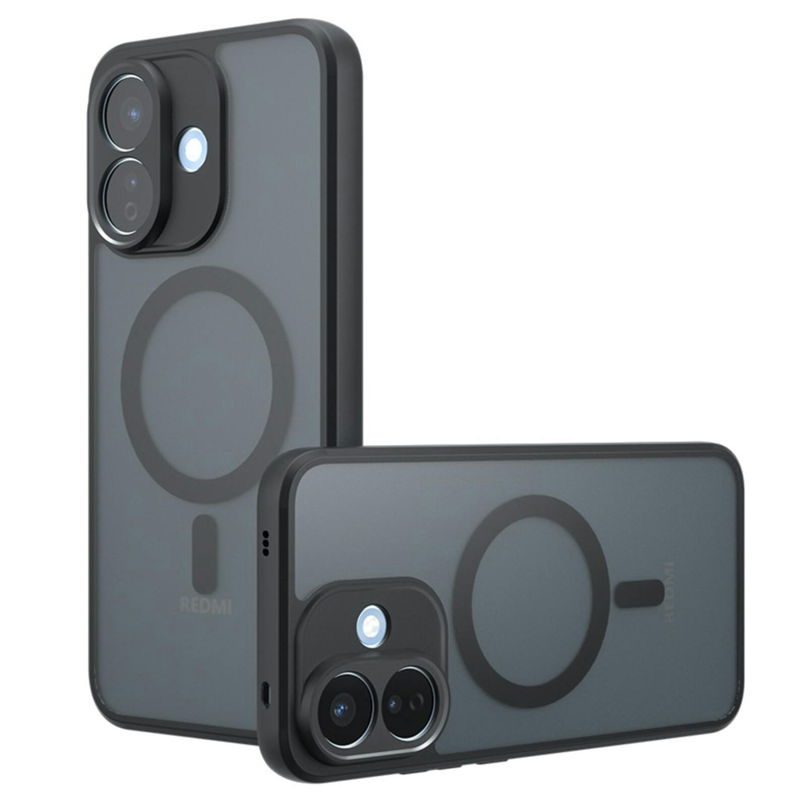 CaseBody Xiaomi Redmi Note 17 Pro Magnetisch Mat Hoesje Zwart