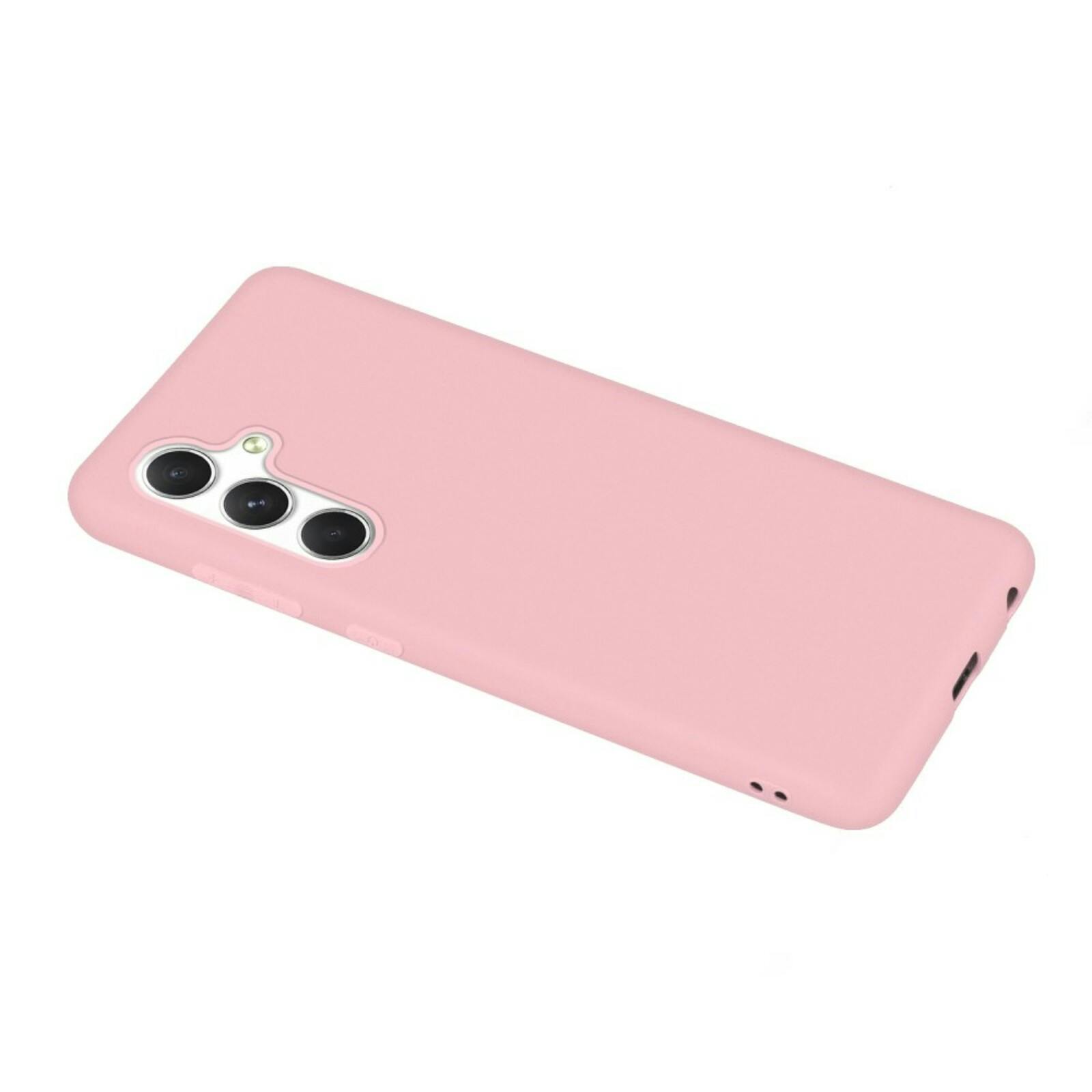 Mocaa Samsung Galaxy A15 Slim-Fit Telefoonhoesje Roze