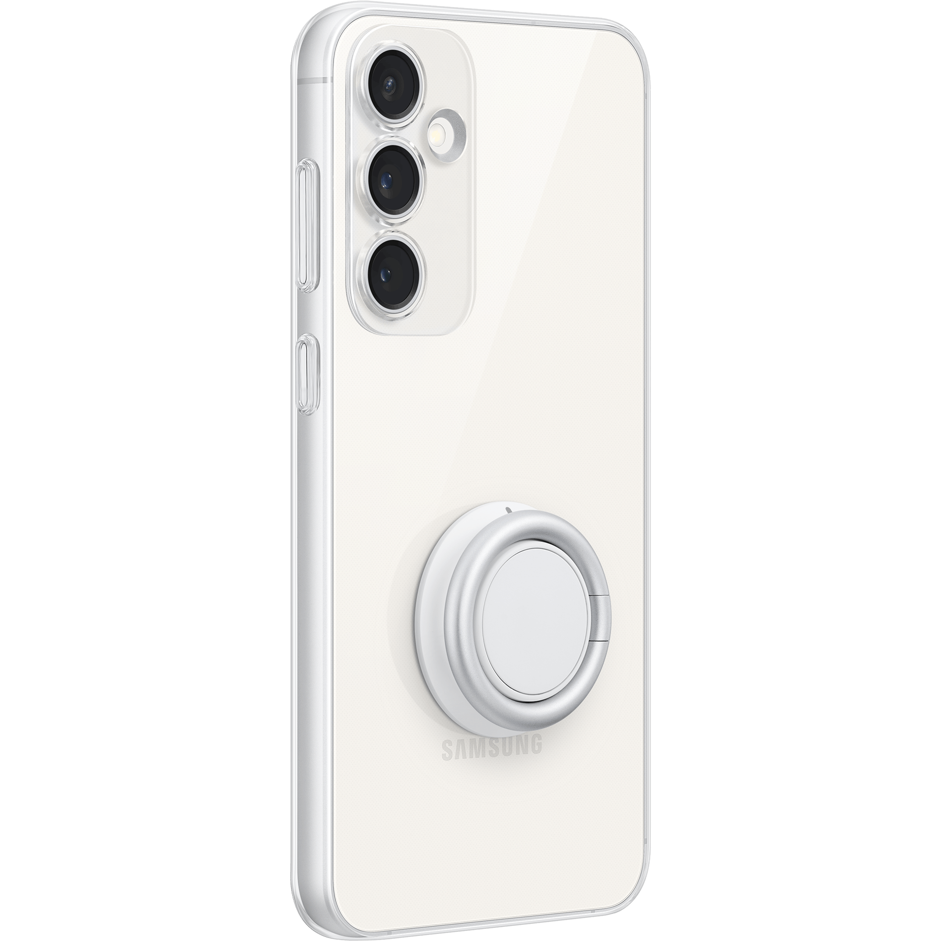 Samsung Galaxy S23 FE Doorzichtig Gadget Hoesje Transparant - Achterkant