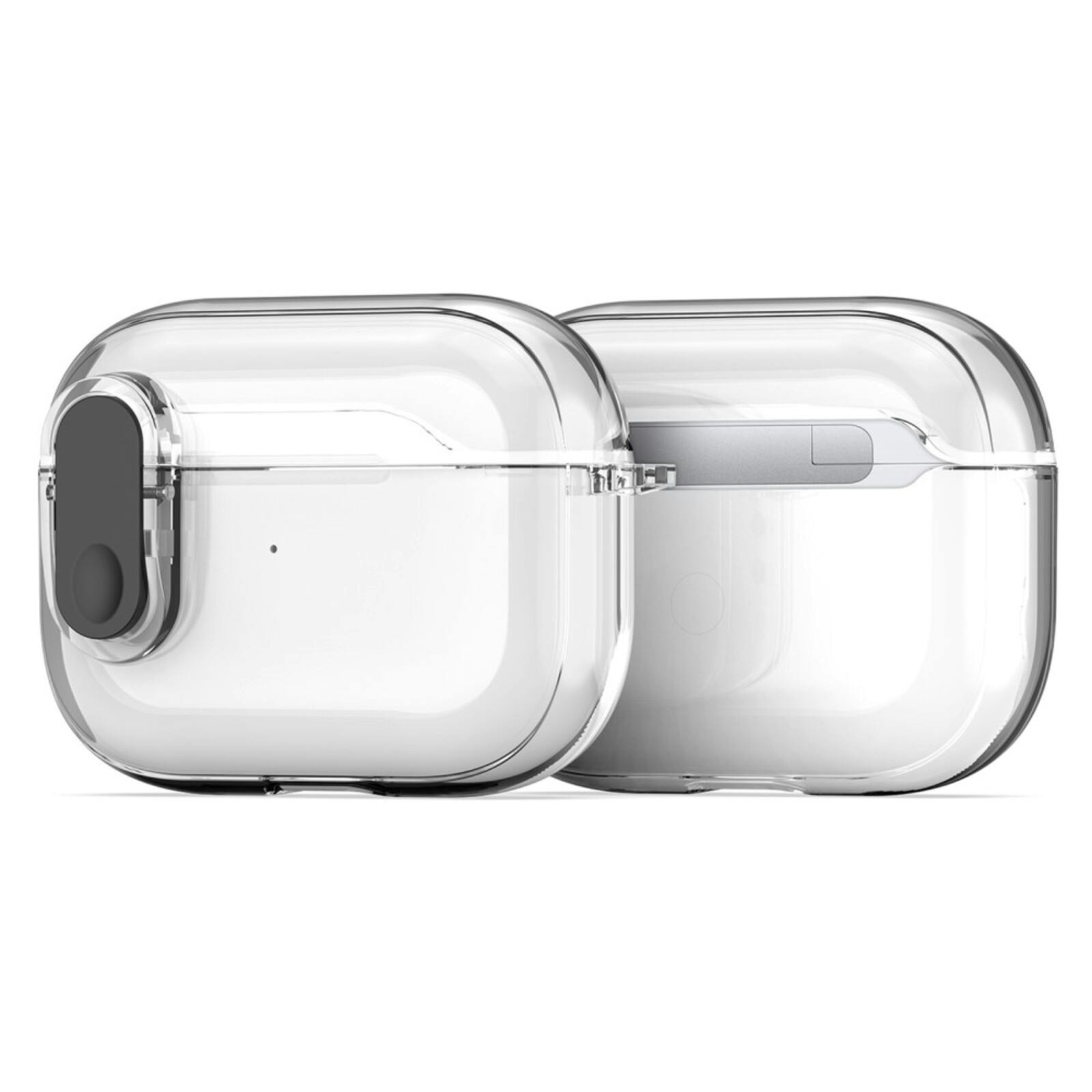 DUX DUCIS AirPods Pro 2 PECL Series Hoesje met Haak Zwart