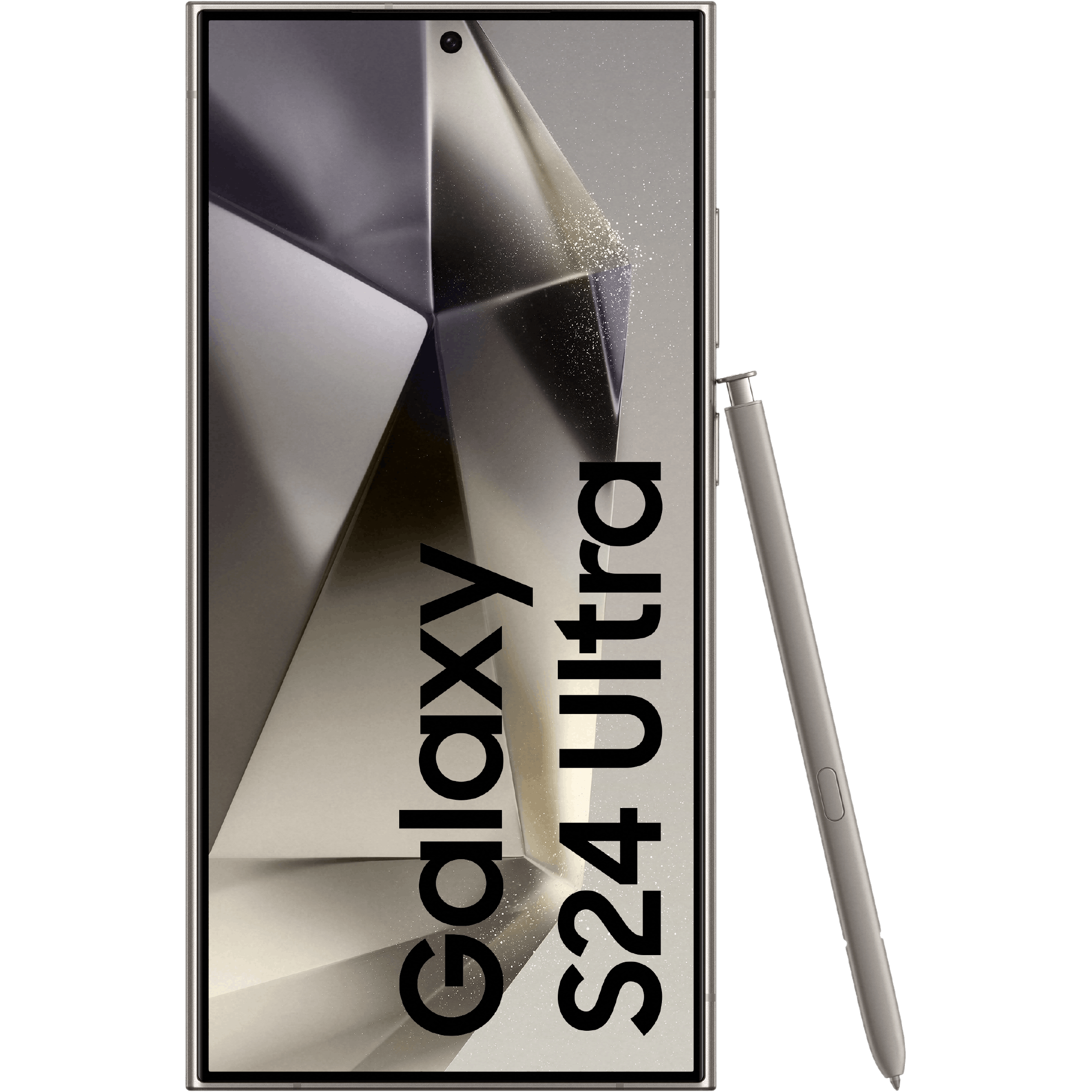 Samsung Galaxy S24 Ultra Titanium Yellow - Voorkant