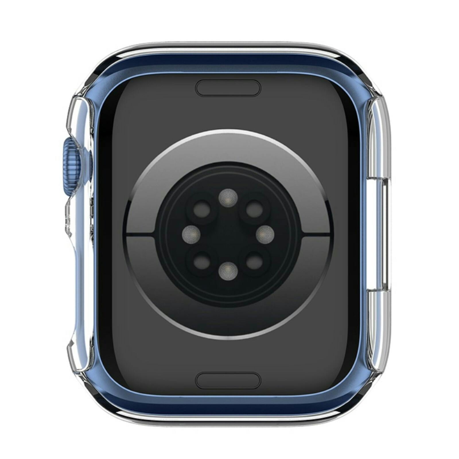 Mocaa Apple Watch Series 9 Beschermhoesje 45mm Transparant