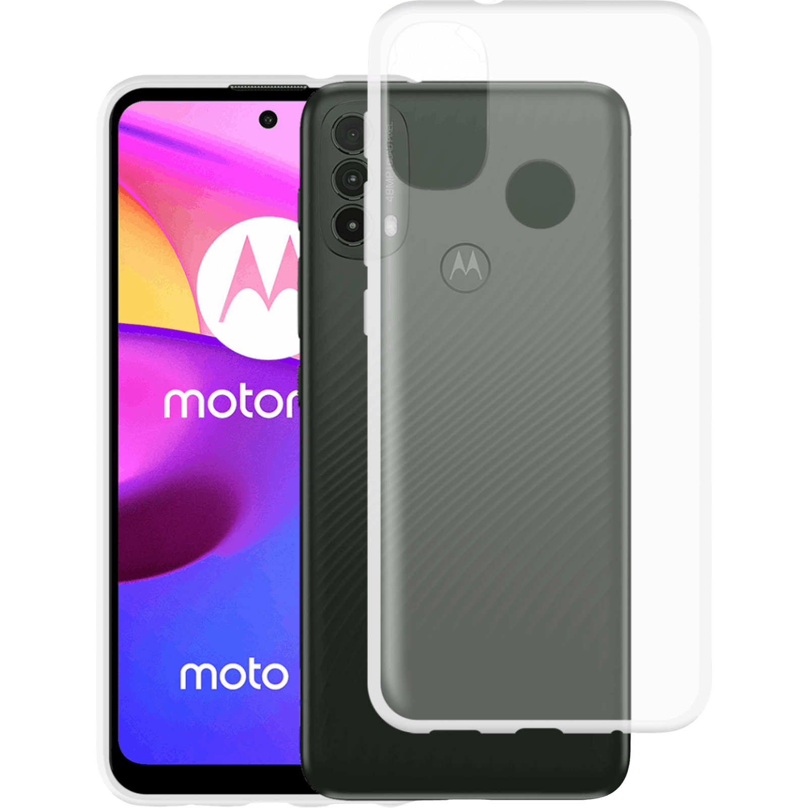 Just in Case Motorola Moto E40 Siliconen (TPU) Hoesje