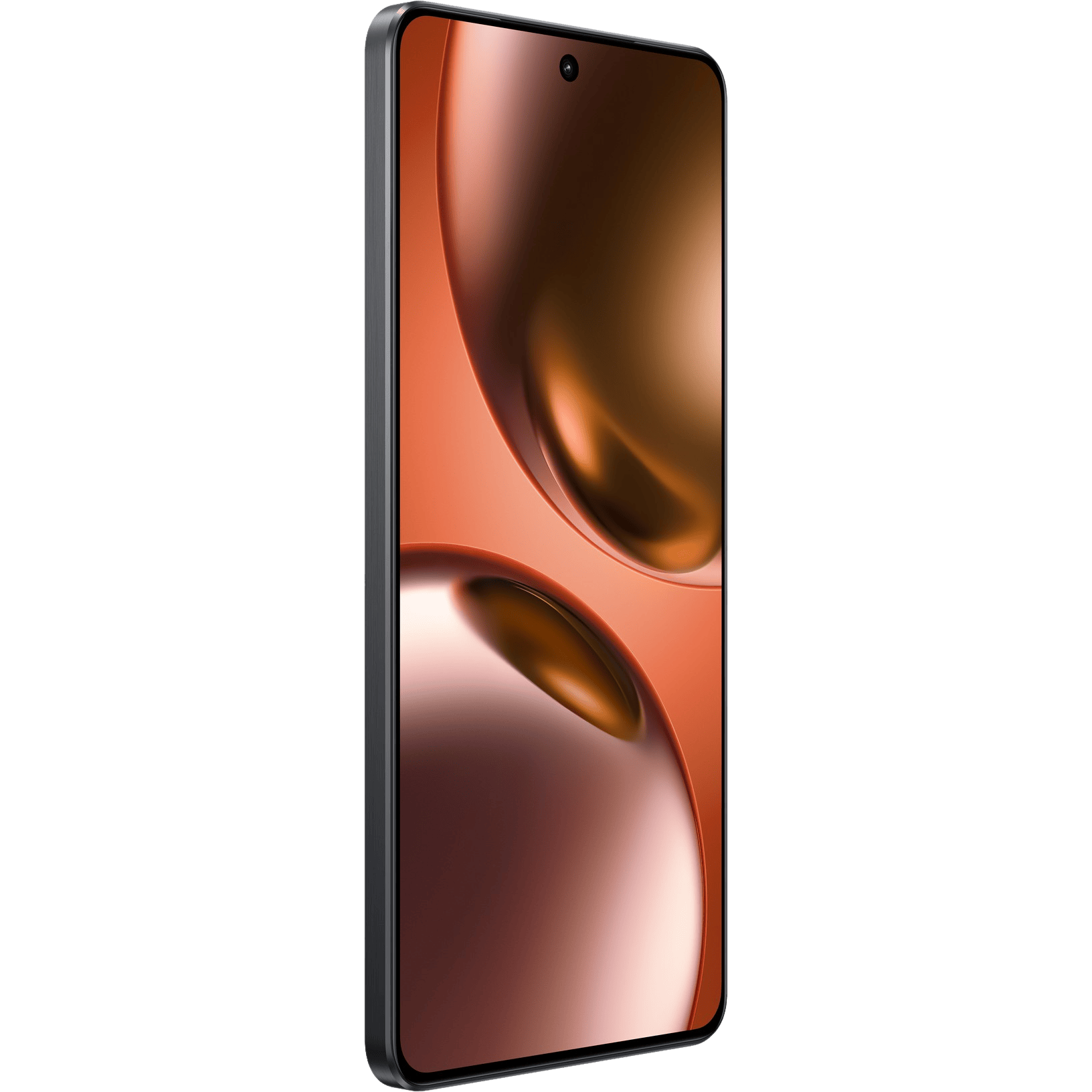 Realme GT 7T Zwart - Aanzicht vanaf links