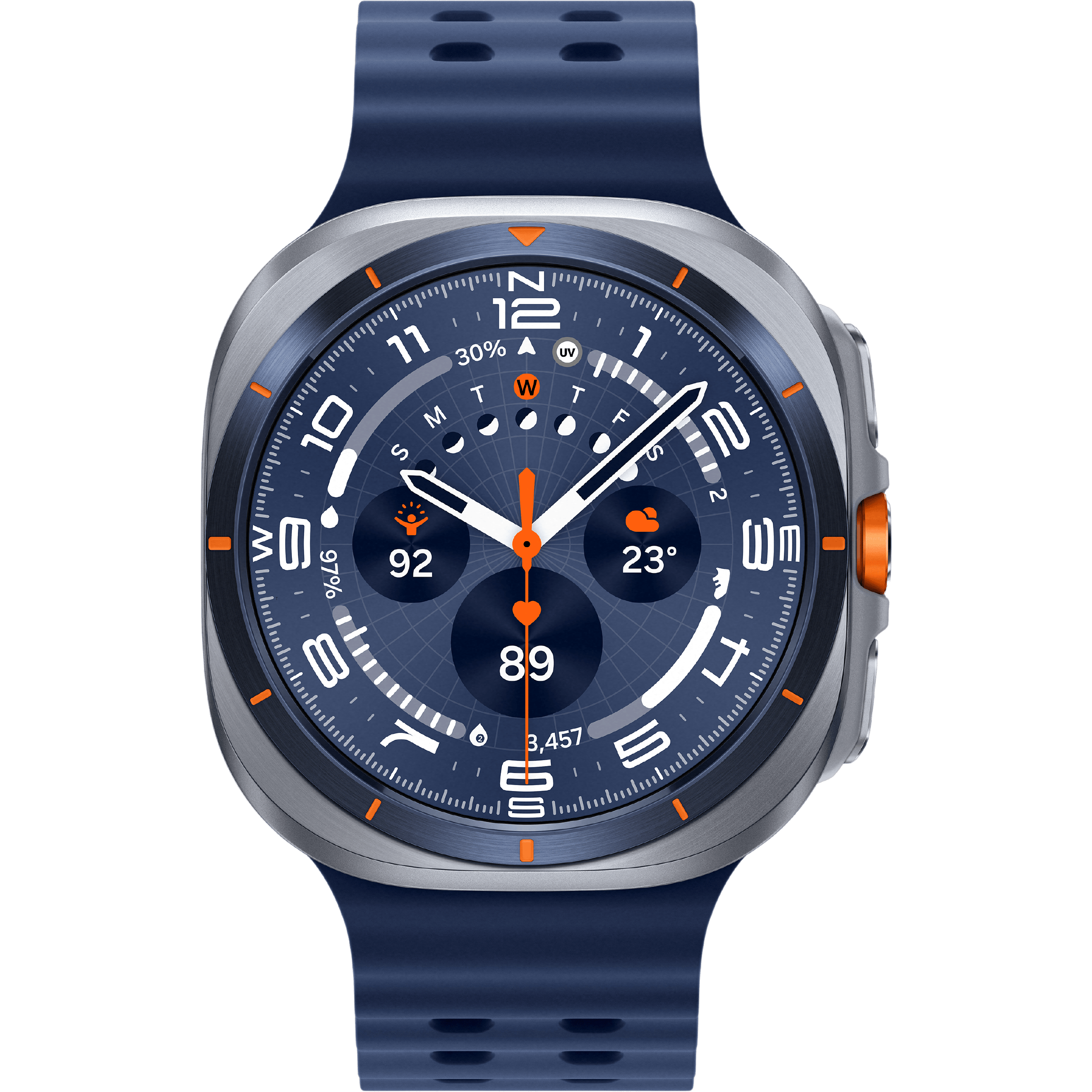 Samsung Galaxy Watch Ultra (2025) Titanium Blauw