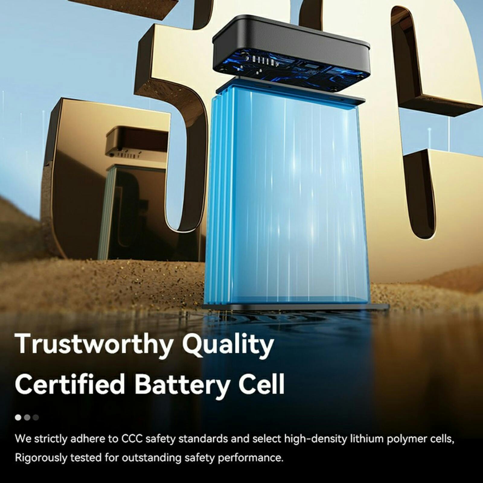 Essager 20.000mAh 65W PD Powerbank Zwart 20.000 mAh