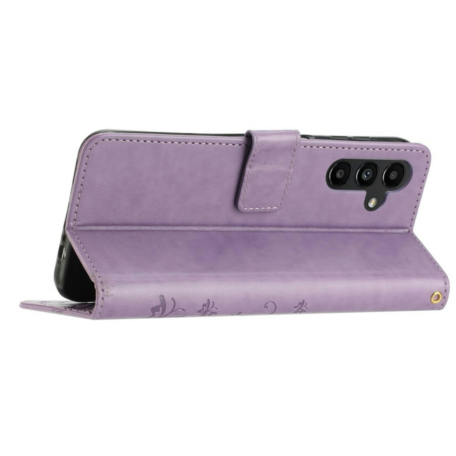 Mocaa Samsung Galaxy S24 FE Booklet Hoesje Paars