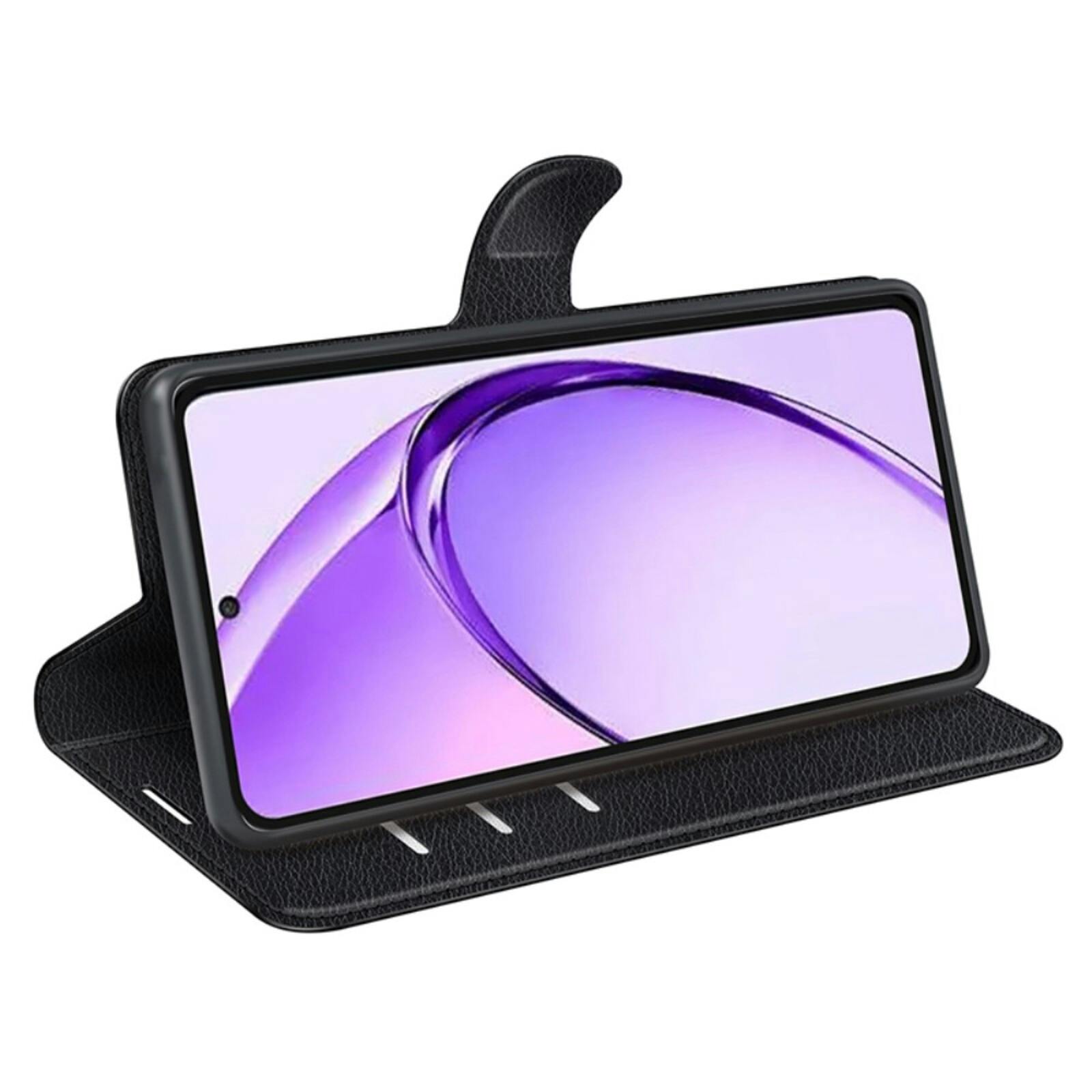 Mocaa Oppo A80 Slim-Fit Book Case Zwart