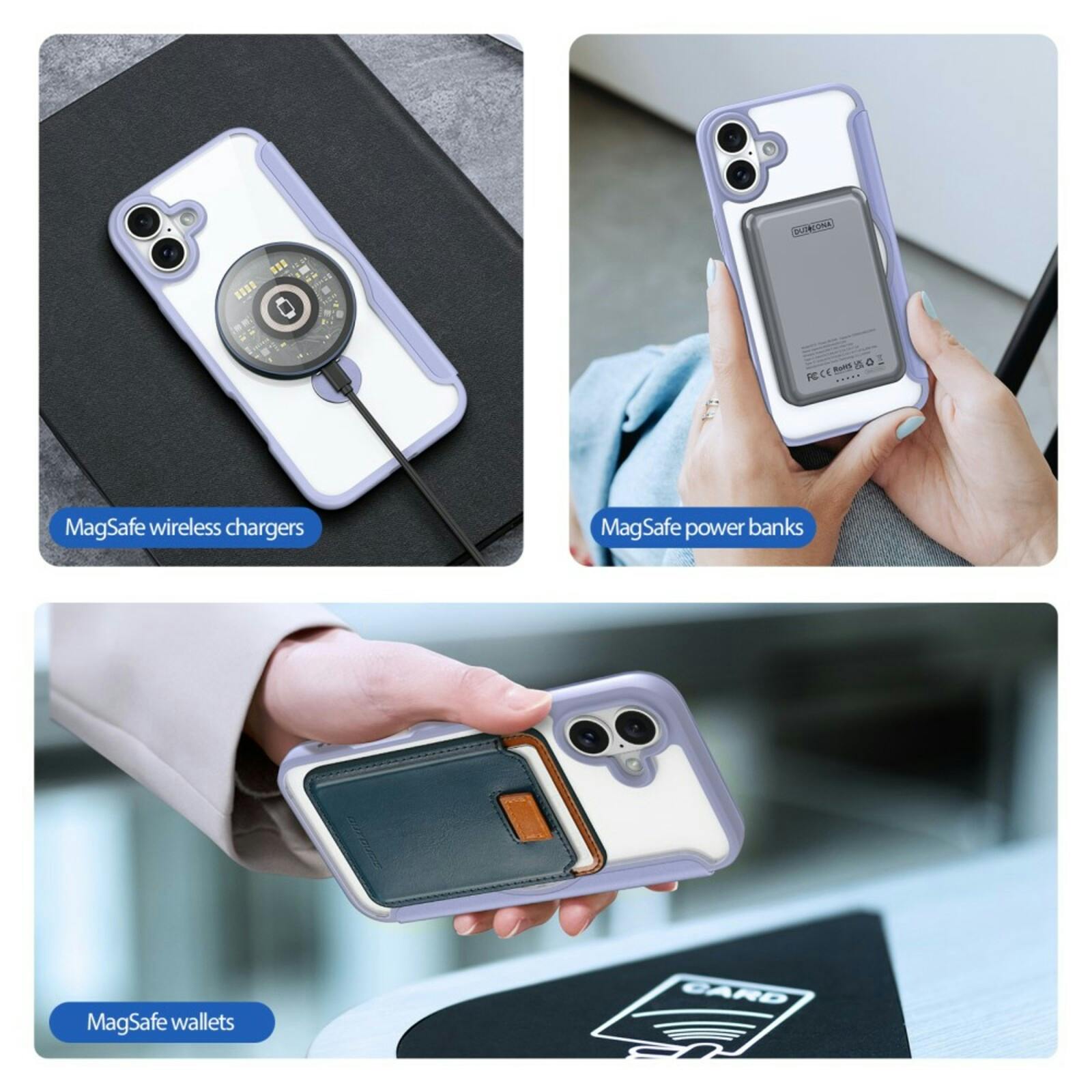 DUX DUCIS Apple iPhone 16 Skin X Pro Hoesje Paars