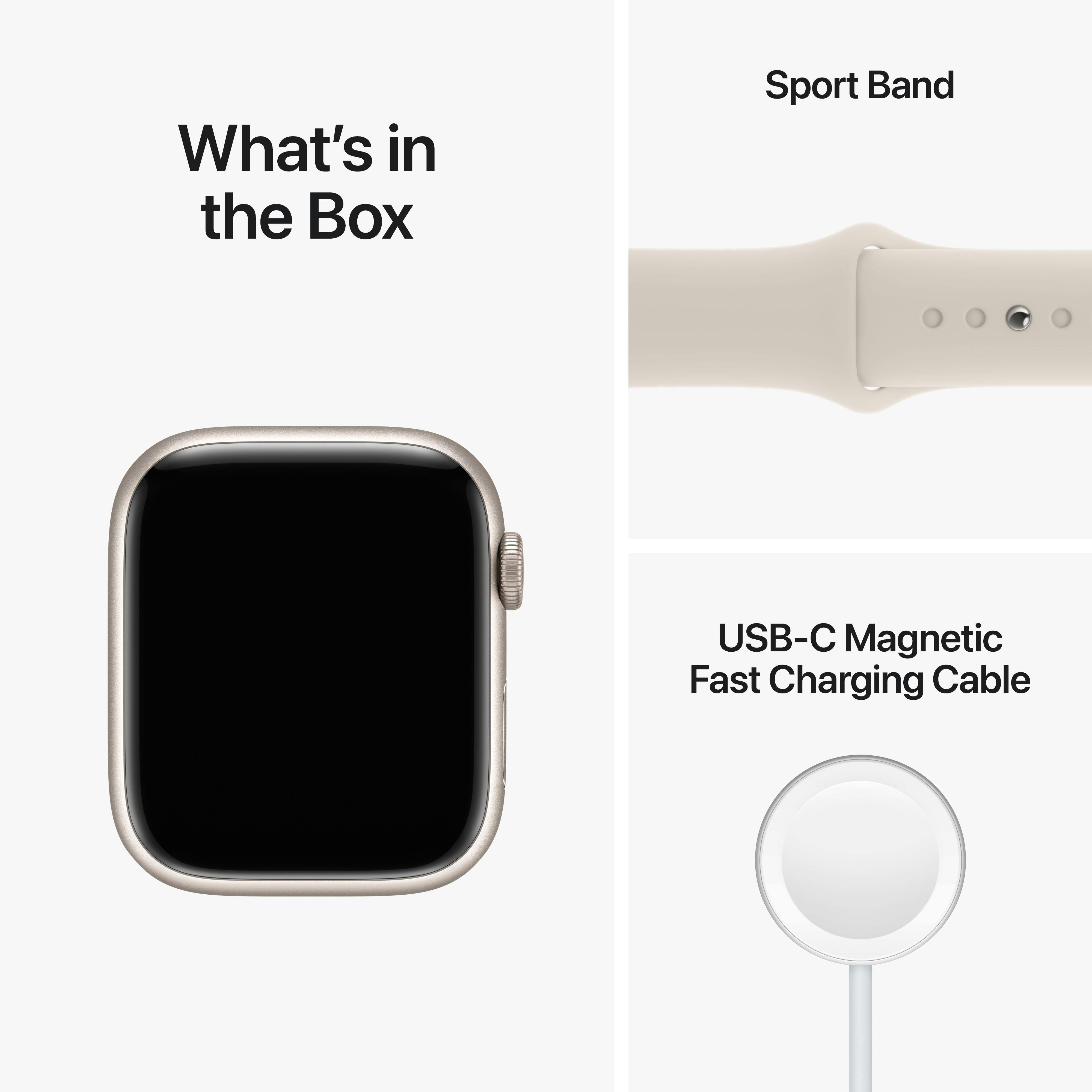 Apple Watch Series 8 Starlight