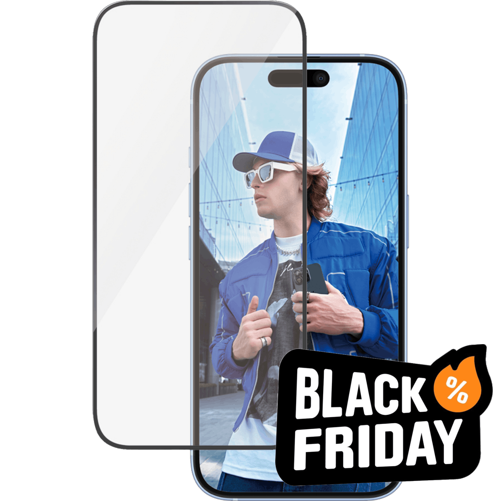 PanzerGlass iPhone 17 Ultra-Wide Fit Screenprotector Transparant