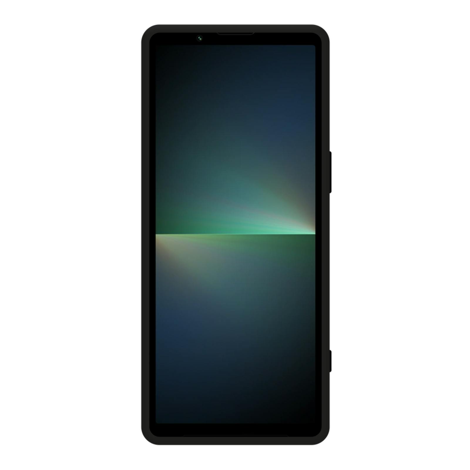 Just in Case Xperia 5 V Siliconen (TPU) Hoesje Zwart