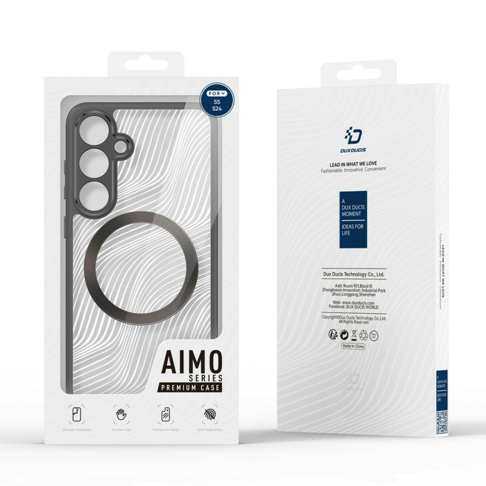 DUX DUCIS Samsung Galaxy S24 Aimo Series MagSafe Eco Hoesje Zwart