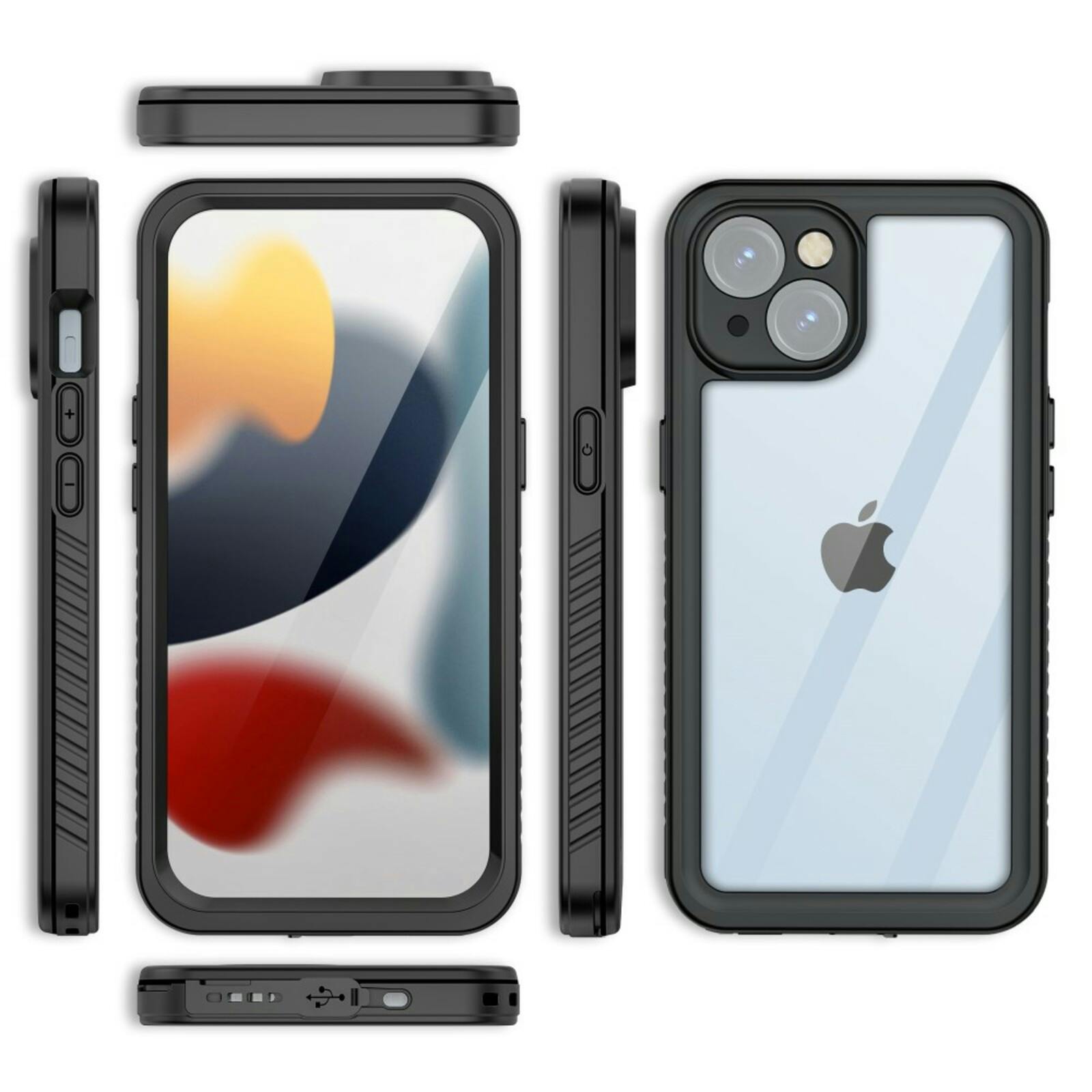 REDPEPPER Apple iPhone 15 FS Series Waterproof Case Zwart