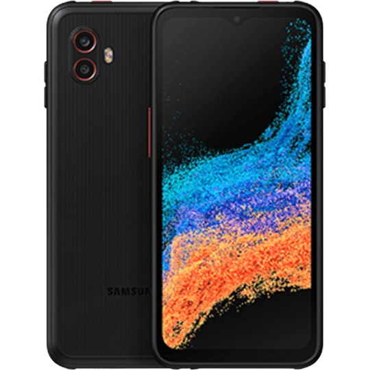 Samsung Galaxy XCover 6 Pro Black - Voorkant & achterkant