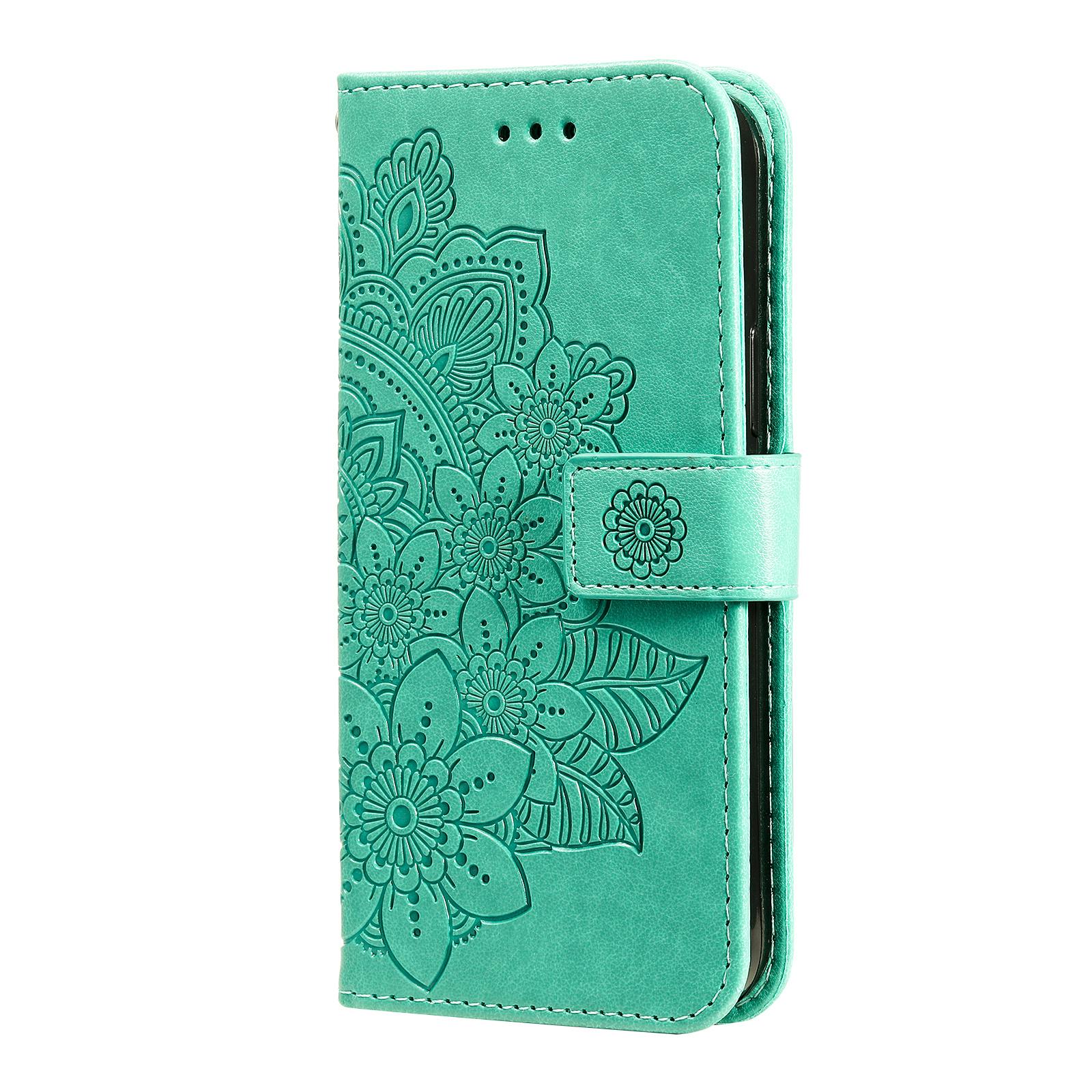 Comfycase OPPO Reno16 Pro 5G Mandala Wallet Groen