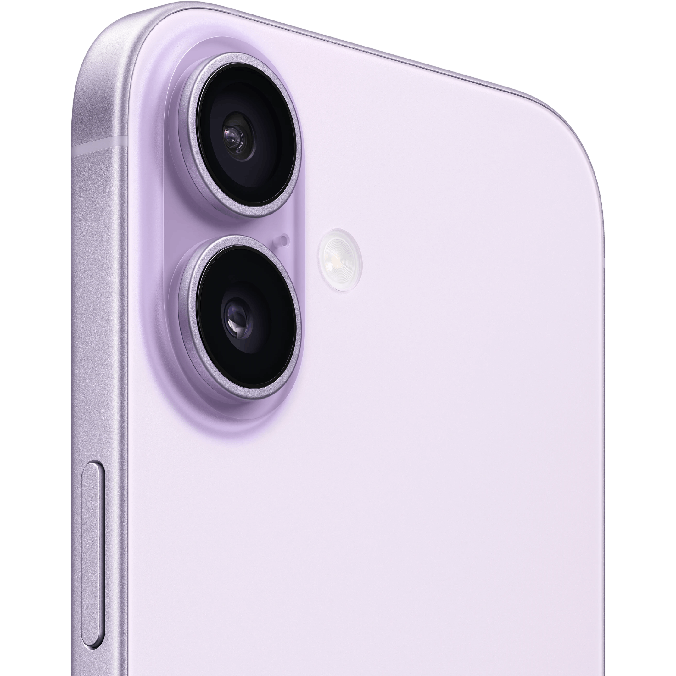 Apple iPhone 17 Lavender - Aanzicht vanaf links