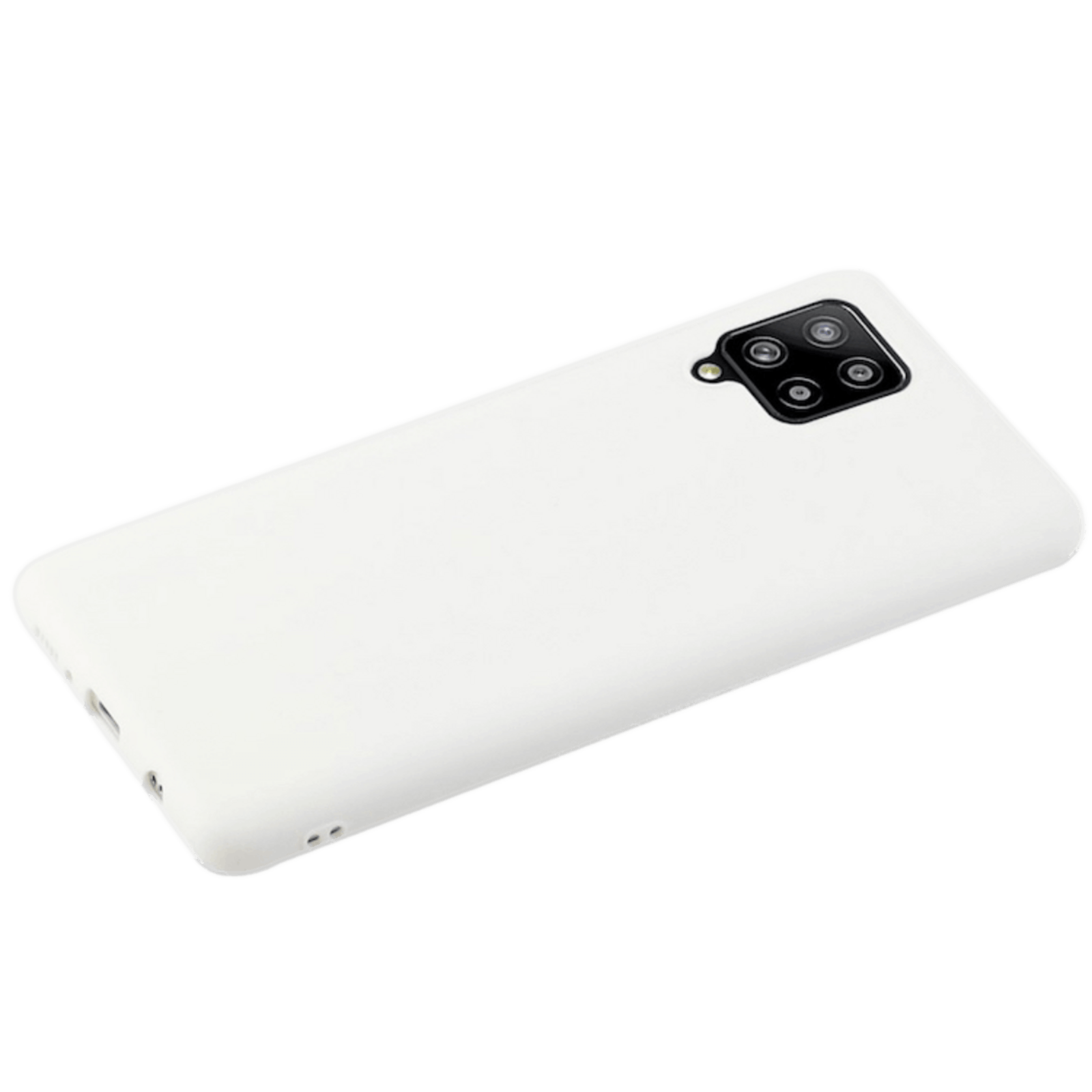 Mocaa Samsung Galaxy A42 Slim-Fit Telefoonhoesje Wit