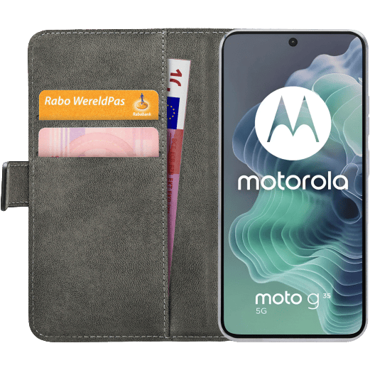 Mobilize Motorola Moto G35 Portemonnee Hoesje