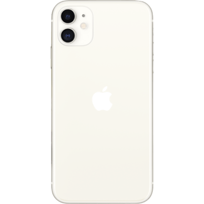 Apple iPhone 11 White - Achterkant