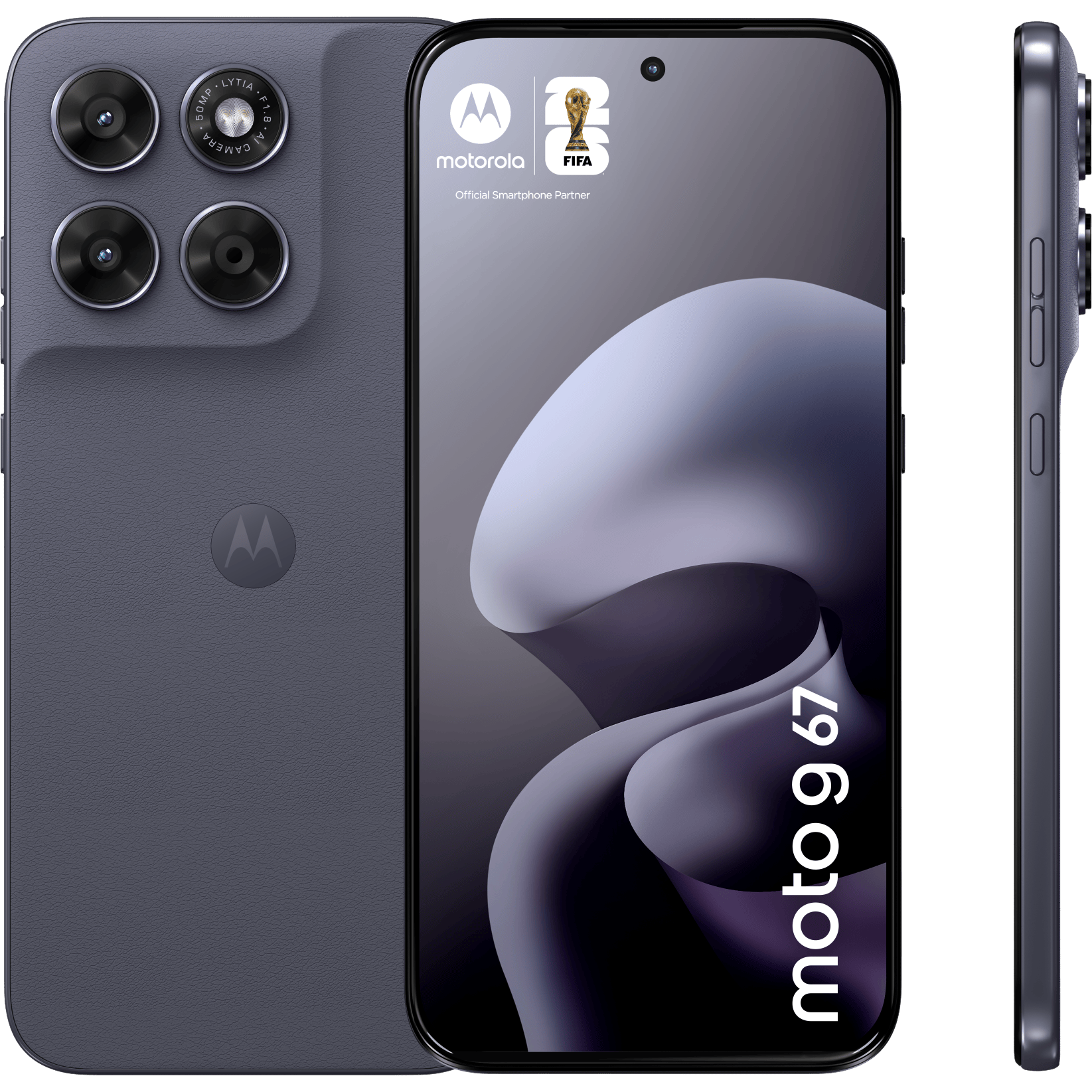 Motorola Moto G67 Arctic Seal - Voorkant & achterkant